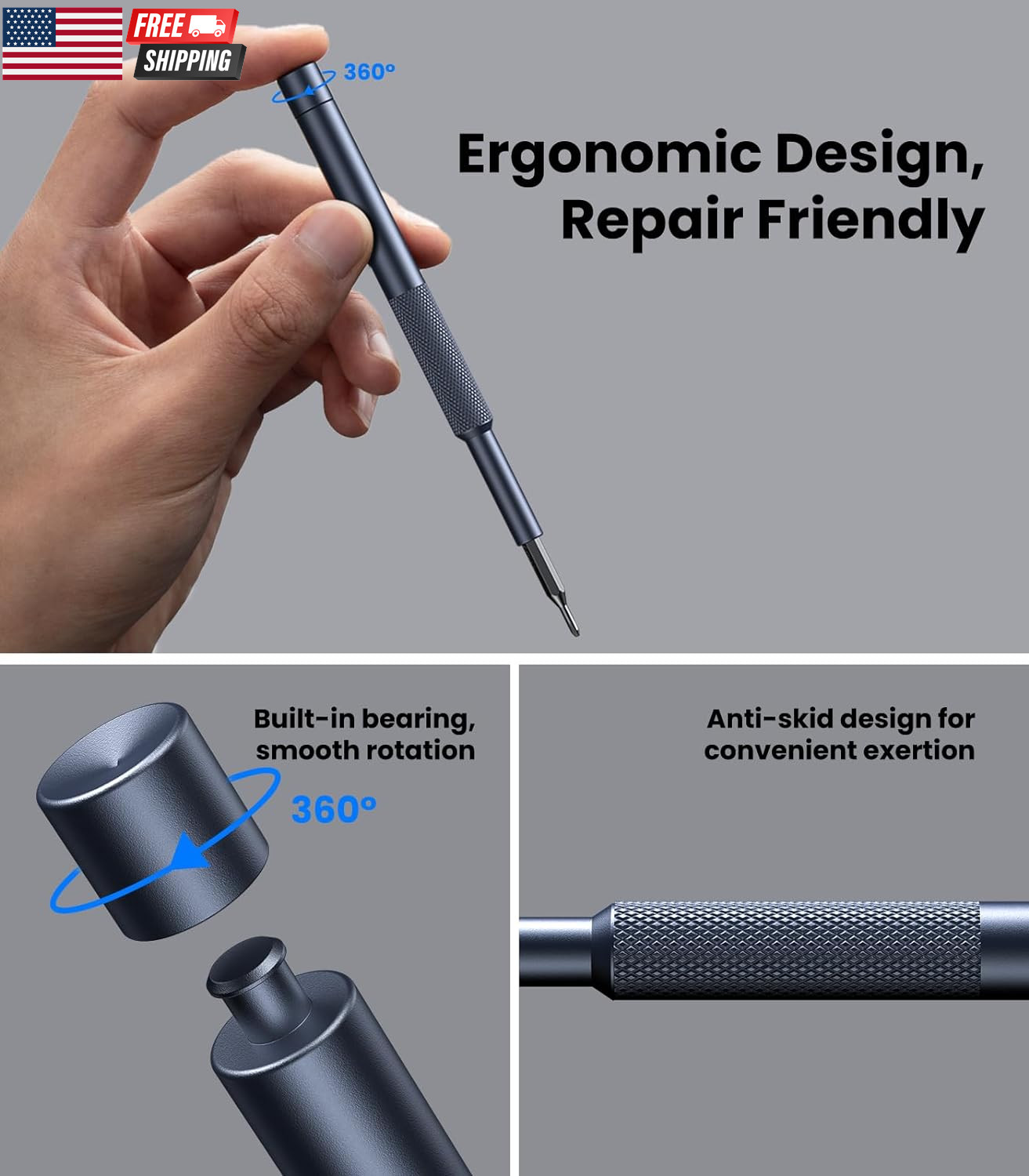 25-In-1 Small Precision Screwdriver Set, Professional Magnetic Mini Repair Tool