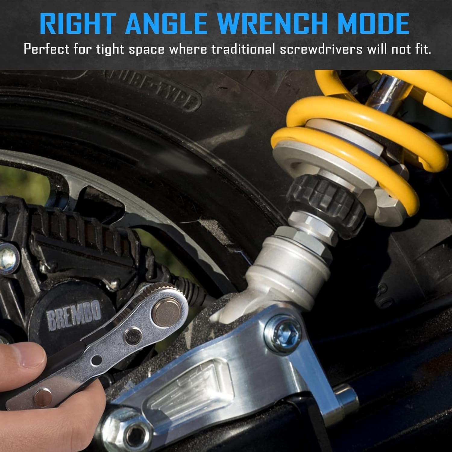 Multi-Functional Mini Ratchet Wrench Set for Tight Spaces – 37 Tools Included