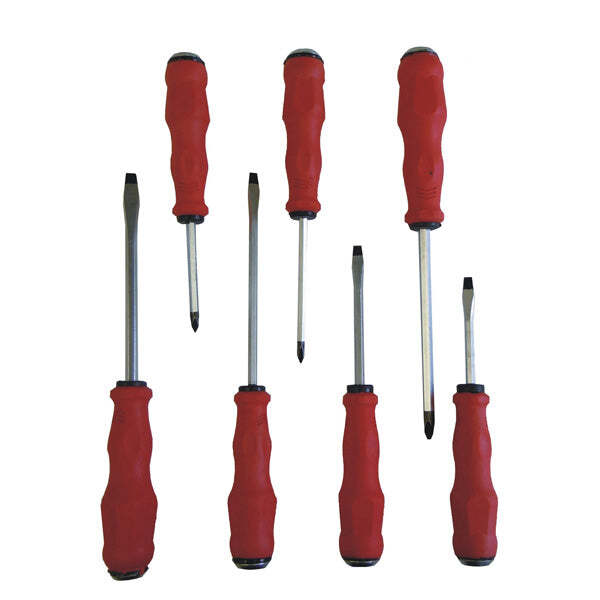 Valley Tools 7 Piece Heavy Duty Screwdriver Set with Pouch