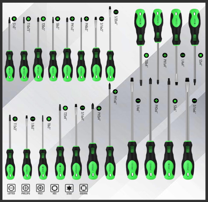 Juego 118 Piezas Destornilladores Magnéticos Precisión DIY con Llaves y Dados