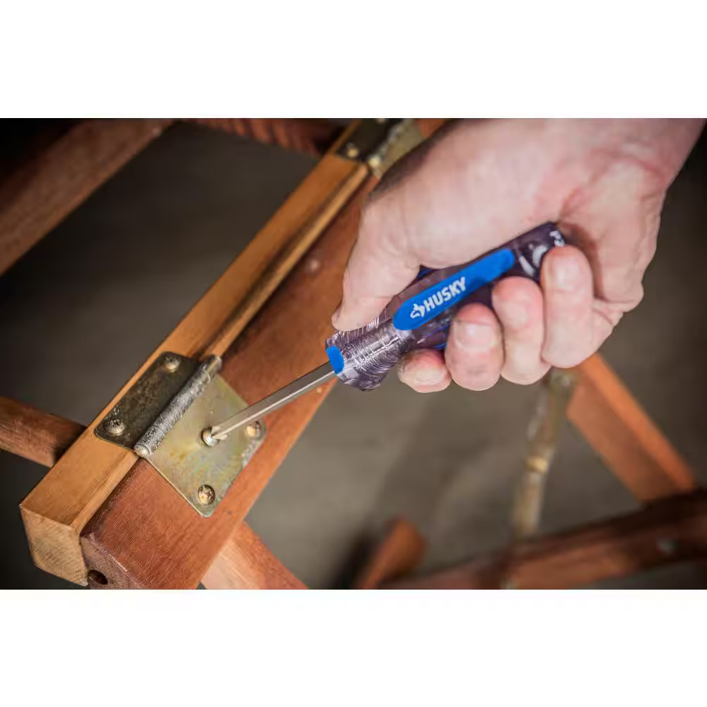 Philips and Slotted Screwdriver Set with Acetate Handles (11-Piece)