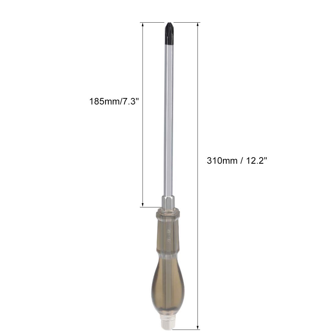 uxcell #3 Phillips Impact Screwdriver 8-Inch Cross Point Keystone Demolition …