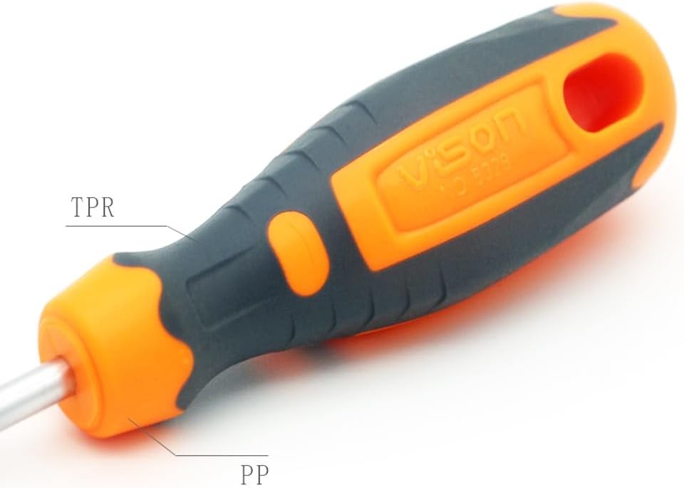 Extra Long Cross Phillips Slotted Screwdriver 6 x 100 mm Magnetic Screwdriver