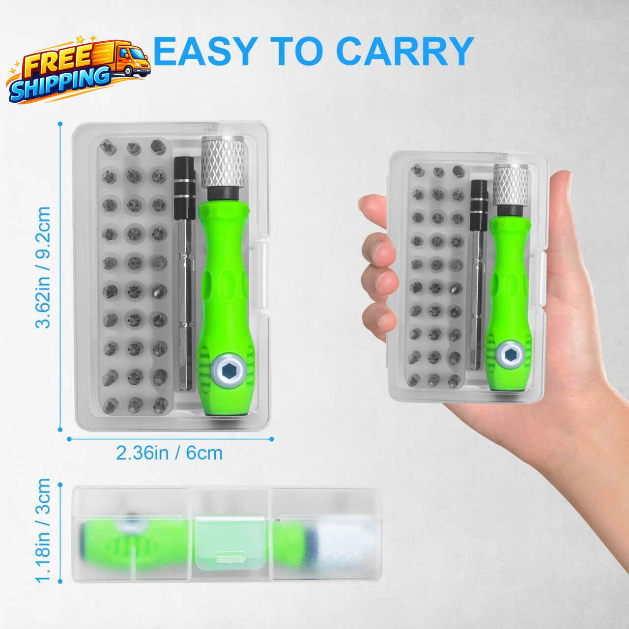 32 in 1 Small Precision Screwdriver Set Magnetic Mini Screwdriver Set Profession