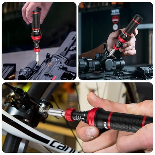 Torque Screwdriver Set, 10–60 in-lb, 64 Pcs 1/4″ Drive 10-60 in.lb 64 Pcs