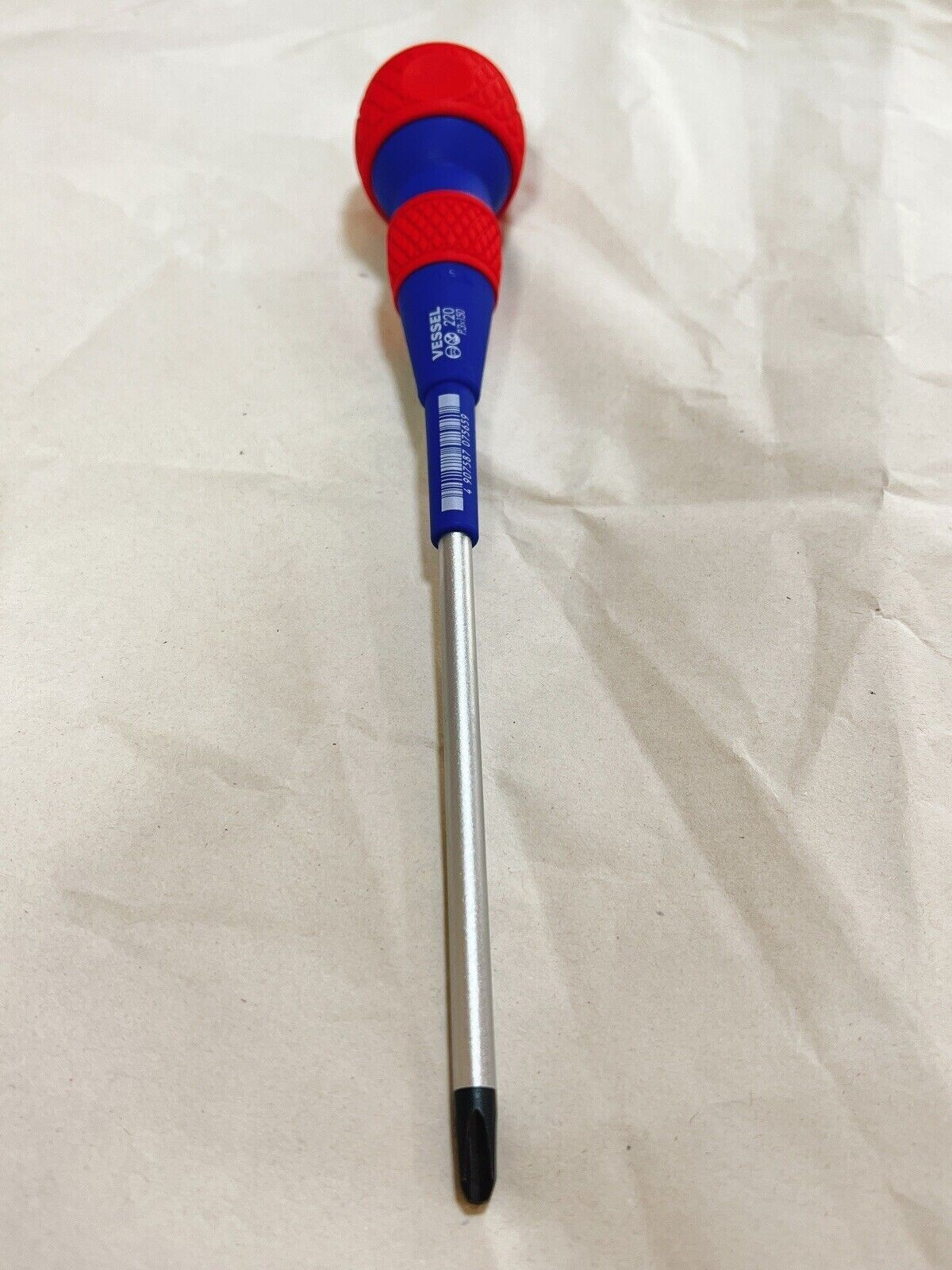 VESSEL Ball Grip Screwdriver No.220 Clip Remover CR×120 970 7-piece set JIS new