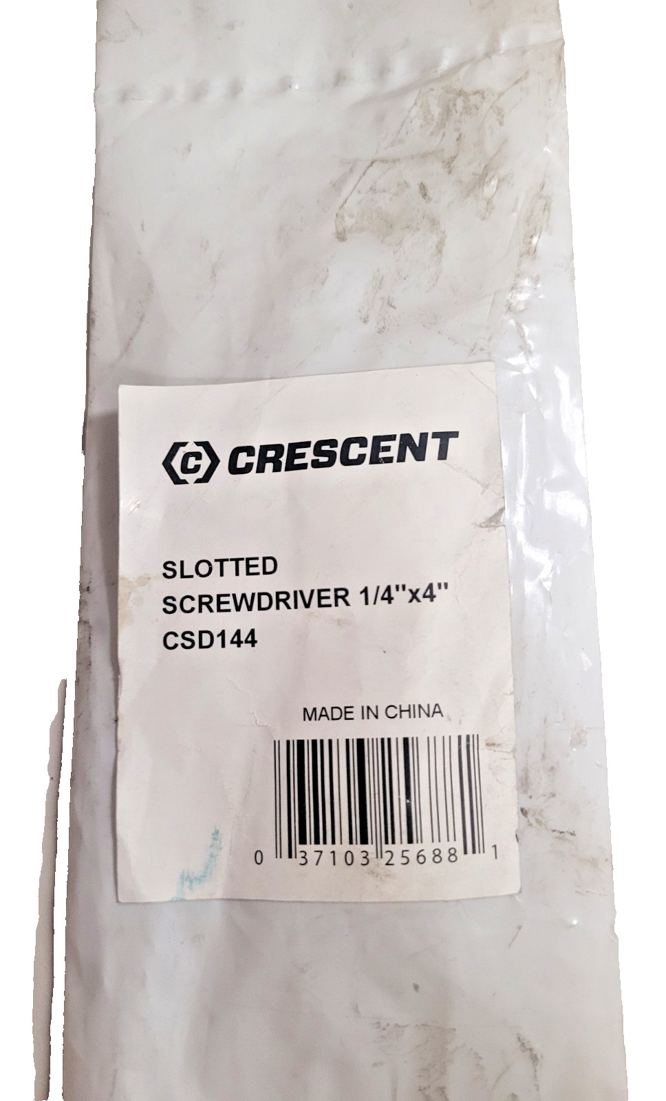 Crescent CSD144 1/4″ x 4″ Mechanics Slotted Screwdriver Round Shank
