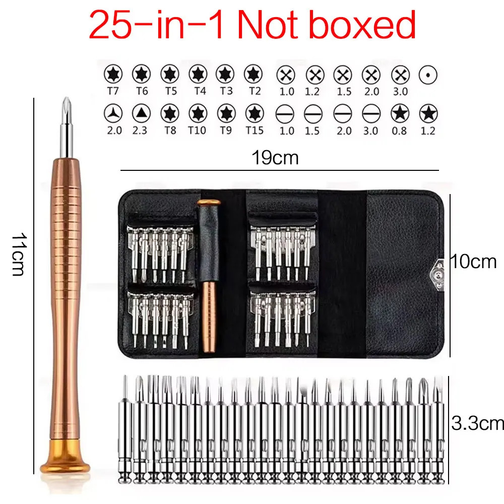 Precision Screwdriver Set Laptop Repair Tool Kit PC Computer Phone Torx Bit Case