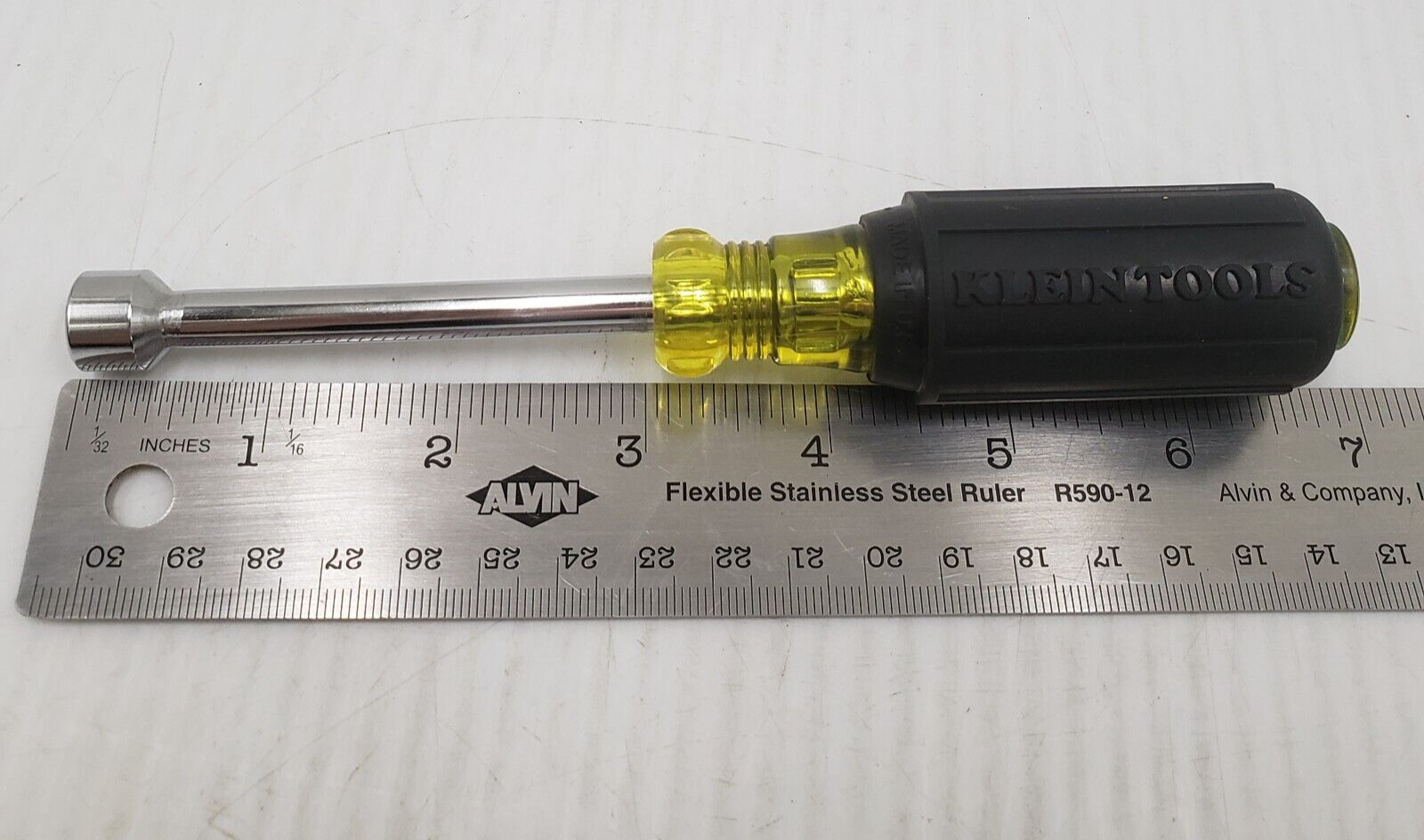 Klein Tools 11/32″ Nut Driver 3 Inch Hollow Shaft, Cushion Grip 630-11/32 In.