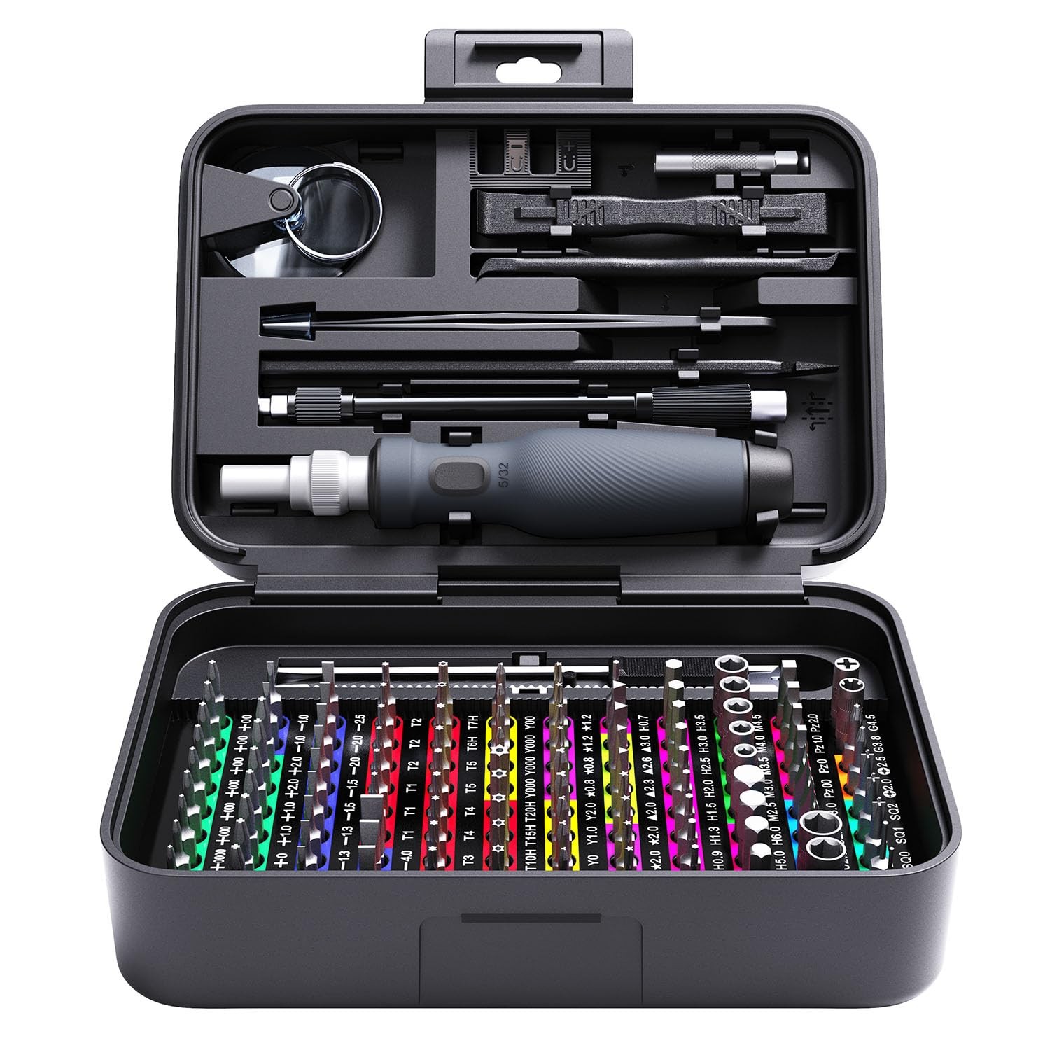 Mini Precision Screwdriver Set with Color-coded Identification, 132 in 1 Micr…