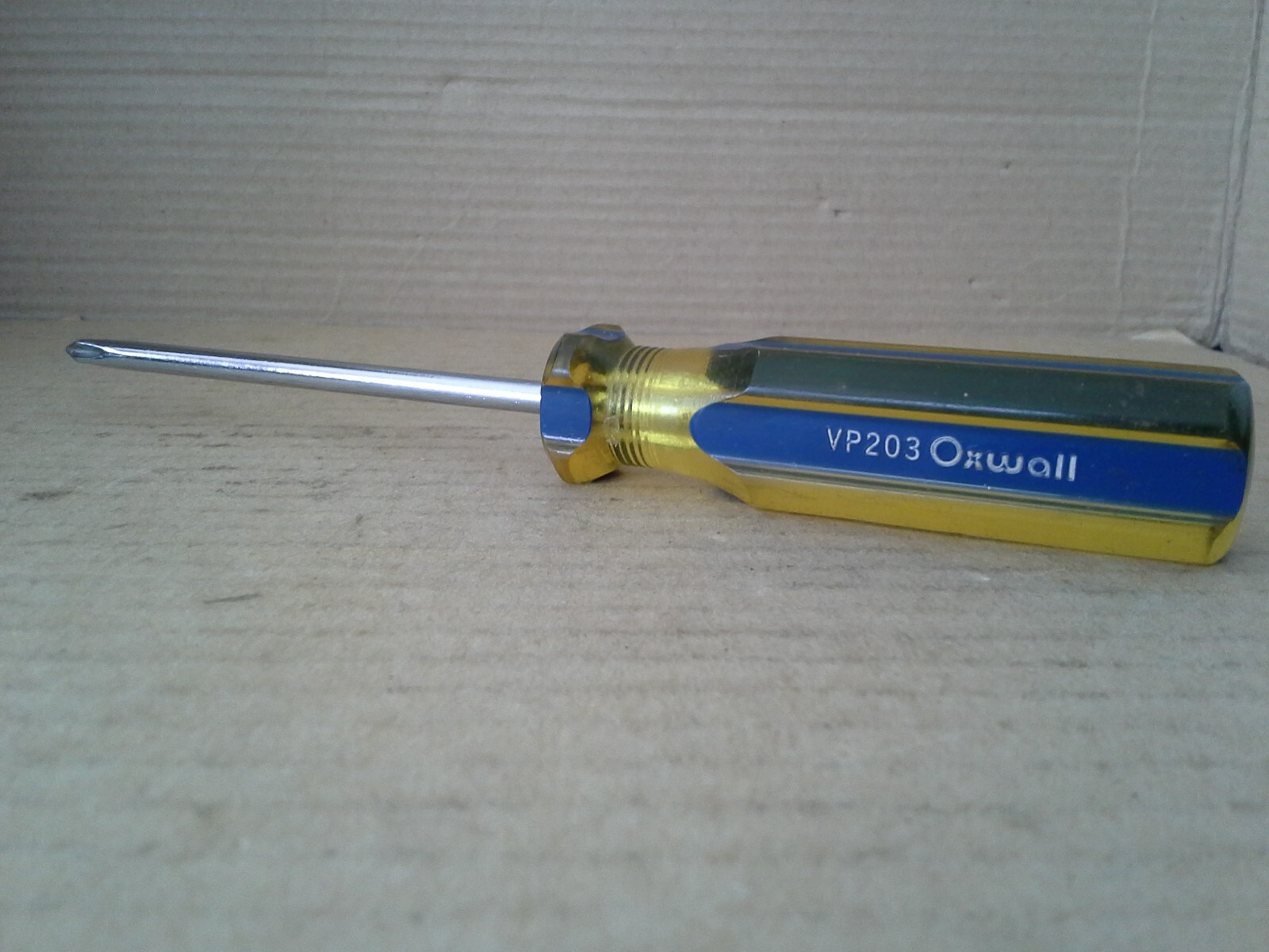 Vintage. OXWALL USA VP203 Phillips #1 Chrome-Van Screwdriver. VGC