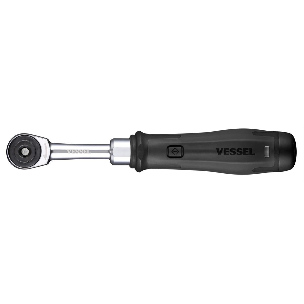 Vessel 400ER2U E-Assist Mini Electric Rechargeable Ratchet Wrench 1/4″ & 3/8″ dr