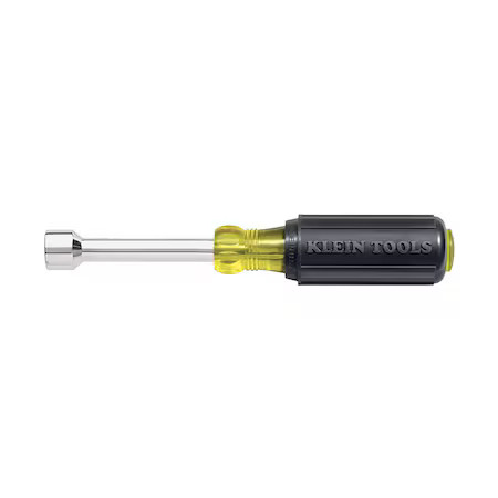 Klein Tools 630-9/16 9/16-Inch Hollow Shaft Nut Driver 4-Inch Shaft