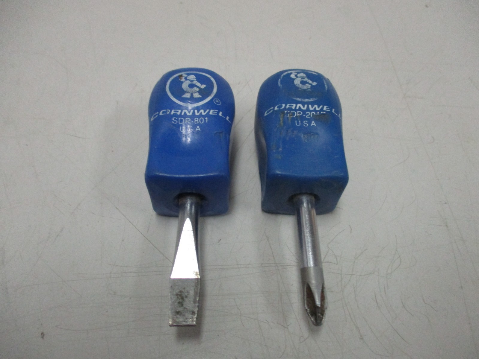 Cornwell 2pc Stubby Screwdrivers Phillips/Flathead SDP
