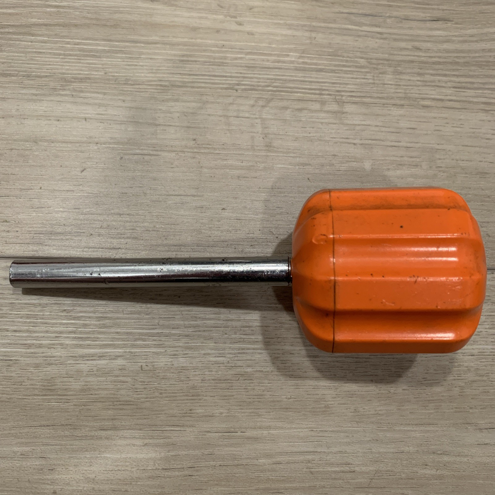 Super Versatool Palm Driver Handle Orange Knob Stubby Screwdriver Bit Holder USA