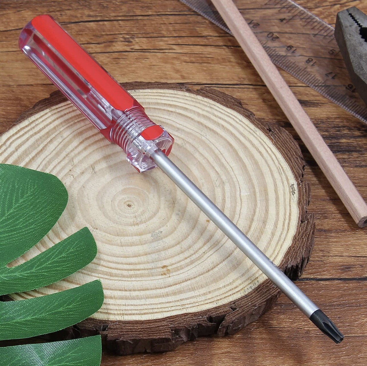 Plastic Handle T20 Security Torx Screwdriver Hand Tools TS20 TR20 T20H