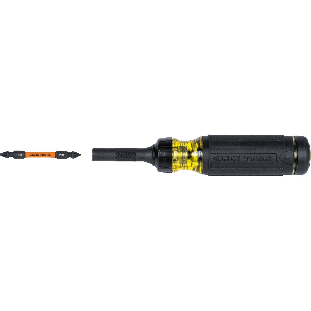 Klein Tools 32315HD 15-in-1 Ratcheting Impact-Rated Multi-Bit Torsion Zone Screw