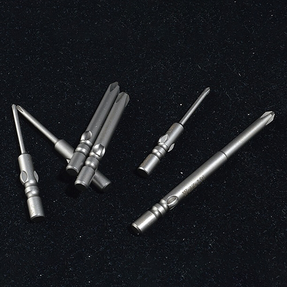 60/100mm Phillips Screwdriver Bits High Torque Insert Driver 4mm Round Shank