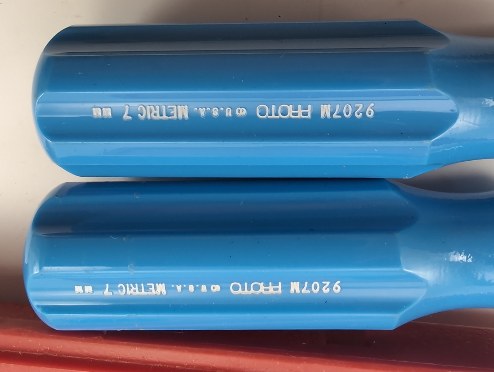PROTO 11pc Solid Round Shank Nut Driver Set w/Case 4mm-14mm