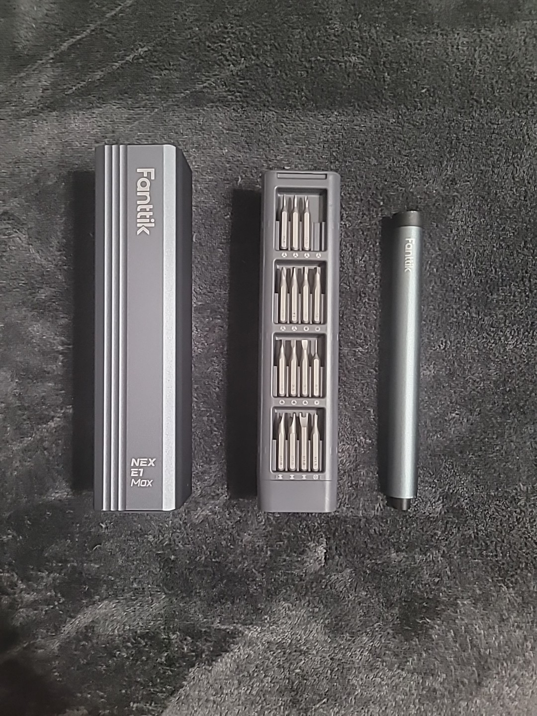 Fanttik NEX E1 Max Screwdriver Bit Driver One Bit Missing 49/50 Bits