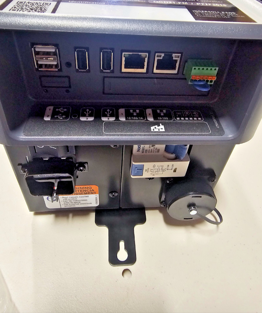 INGERSOLL RAND QE8AT225PA7S12 nut runner and controller QCD21-FM unit 7