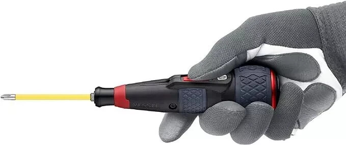 VESSEL electric driver Ball Grip Plus 220USB-P1 3 Speed & Torque USB Charge New