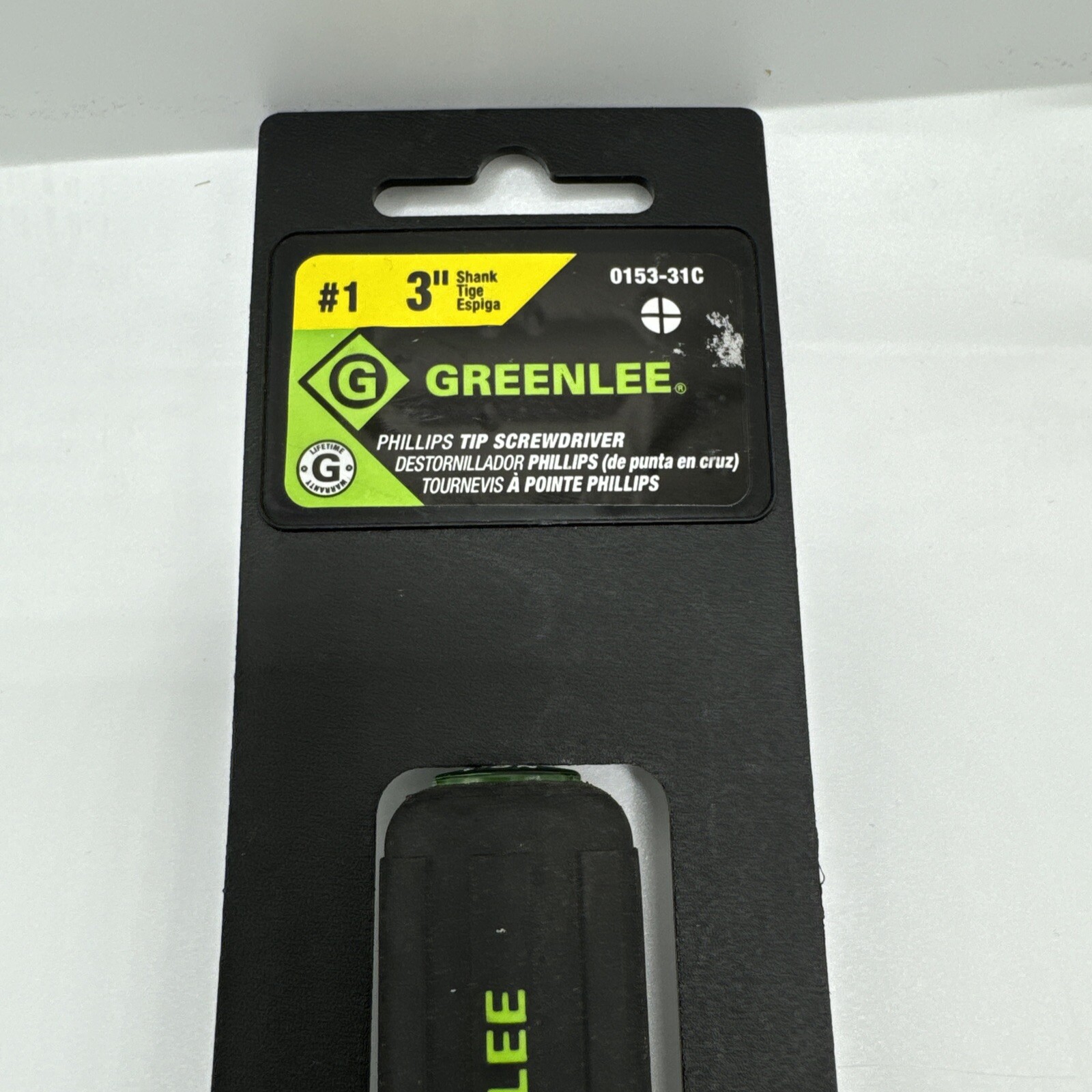 New Greenlee 0153-31C Phillips Heavy Duty Screwdriver, #1