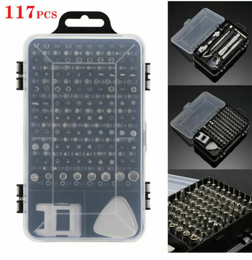 117 Computer Repair Kit Set Tool Laptop PC Precision Screwdriver Torx Smartphone