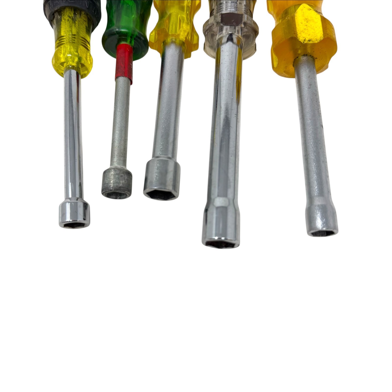 Klein 630-5/16, Allen 57110, Stanley, Ivy Nut Driver Hand Tool Lot, 5 Pcs