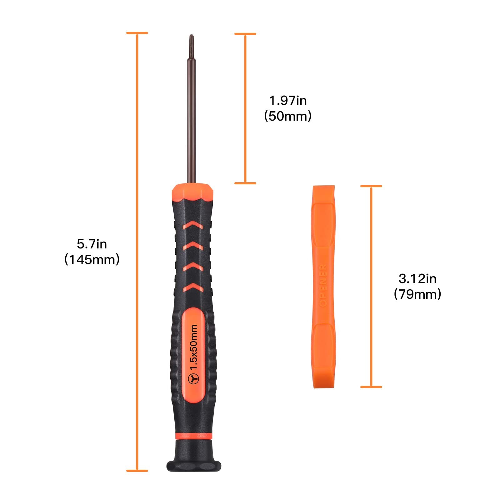 JOREST Precision Screwdriver Set Y00 P5 P6 P8 Torx Triwing Spudger for PS4 Xbox