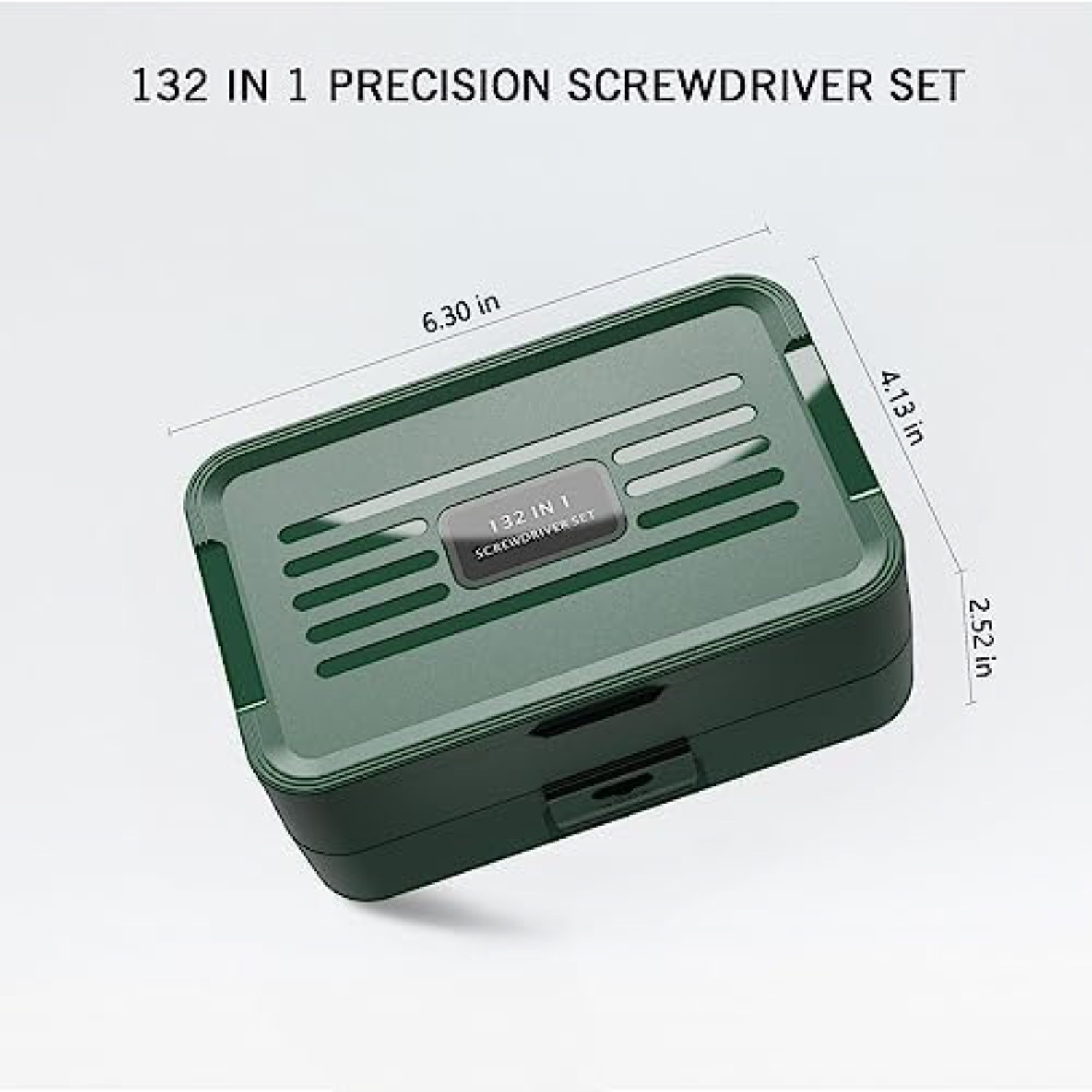 132 in 1 Precision Screwdriver Set Magnetic Micro Repair Kit 108 Bits Storage Bo