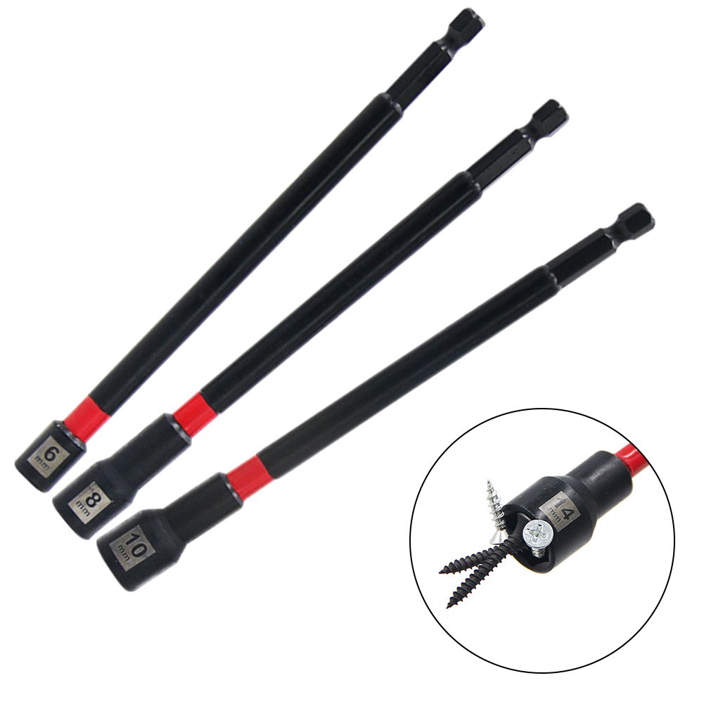 Alloy Steel Magnetic Nut Driver Set for Home Improvement and Repair Work