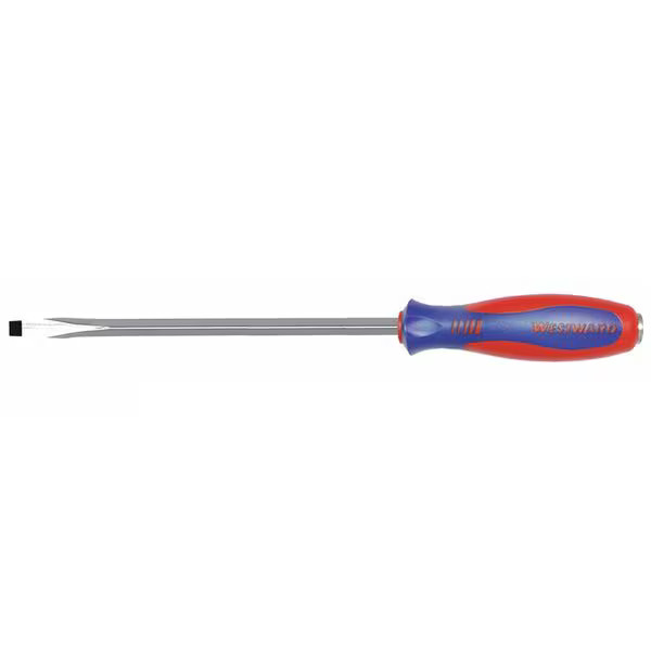 Westward Demolition Slotted Screwdriver 5/16 in Square 401M11 Steel Black Oxide