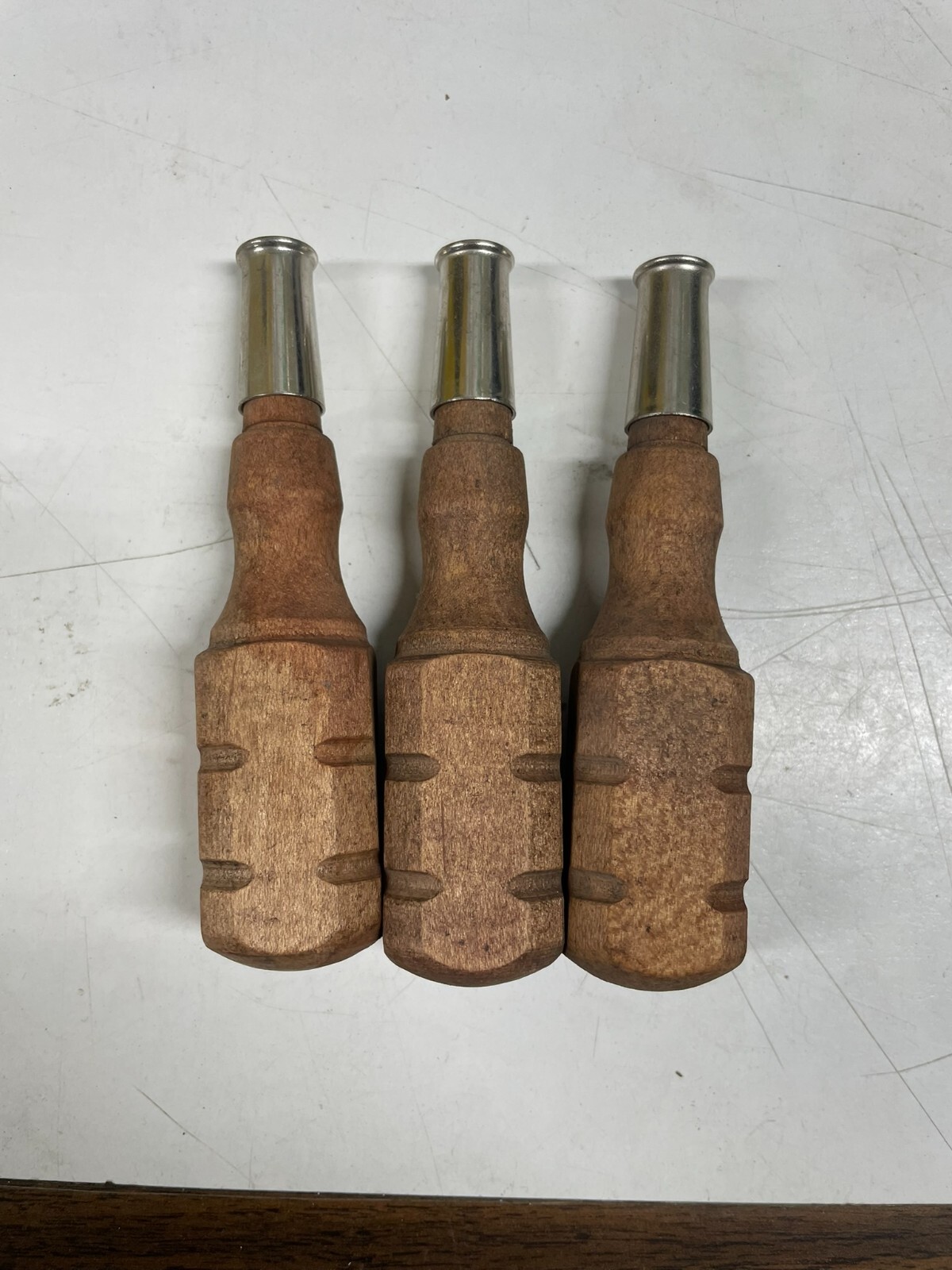 Vintage Wood Screw Driver Handles (3-Pack) FREE SHIPPING