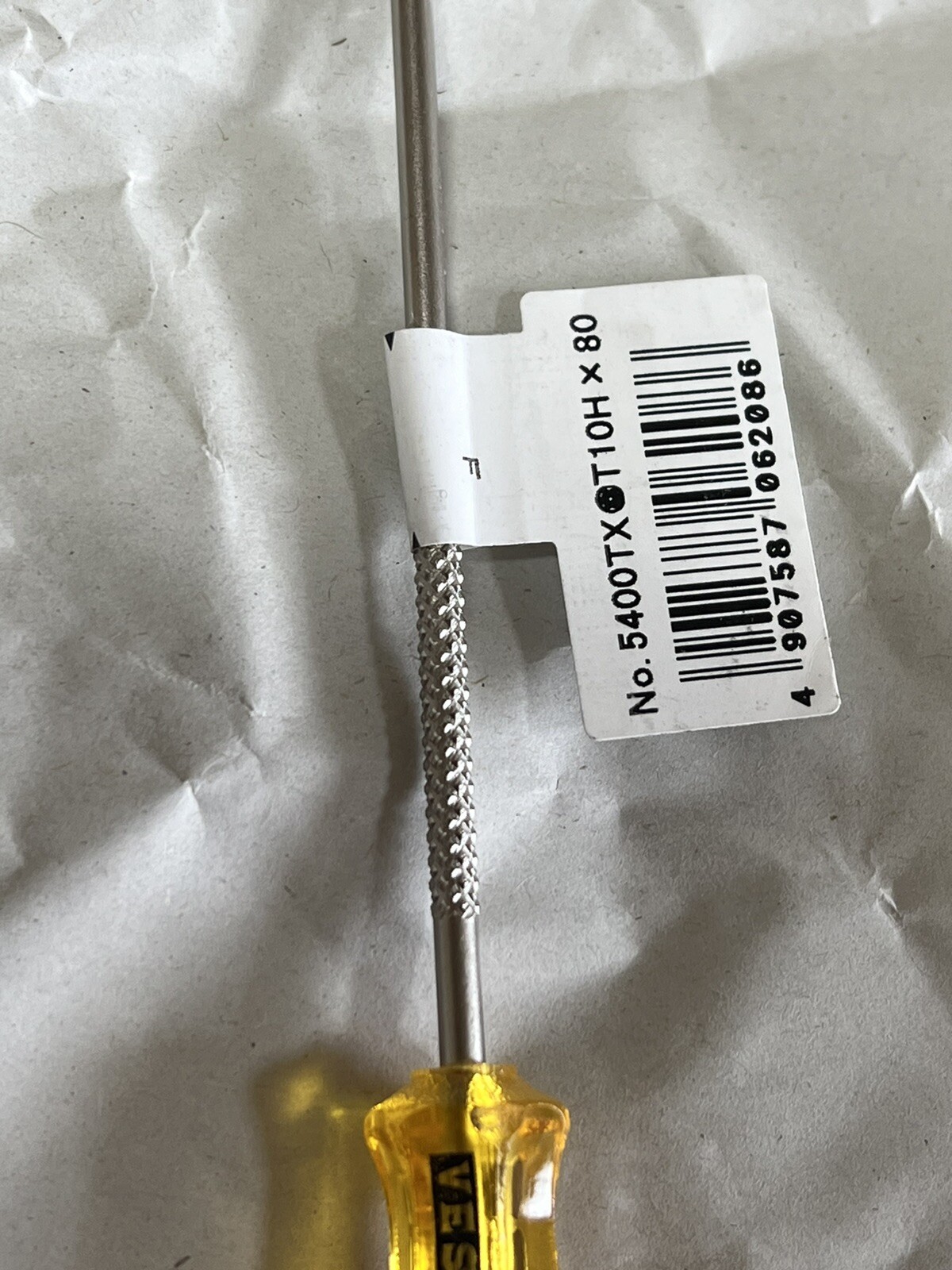 VESSEL TORX Driver 6-piece set 5400TX Power Grip T5 T6 T7H T8H T9H T10H Japan