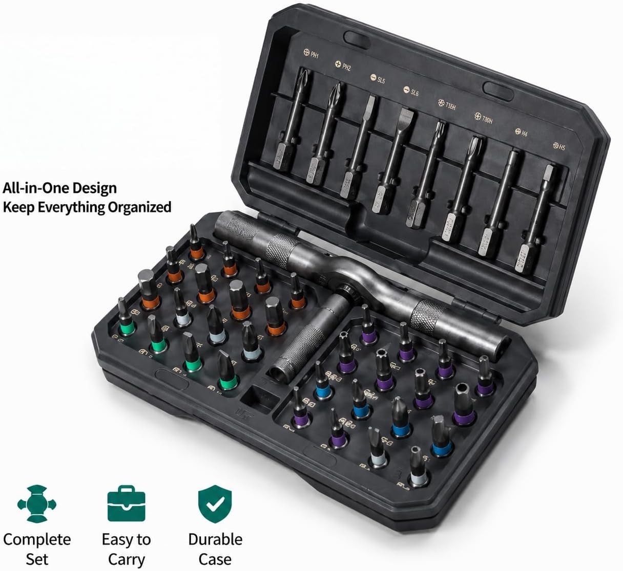 42 in 1 Magnetic Screwdriver Set – Multi Bit Precision Magnetic DIY Repair Tool