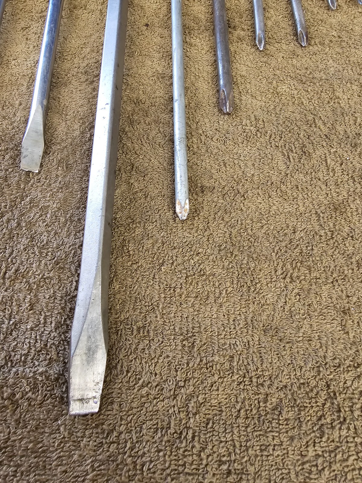 21 Pratt Read Crescent Screwdriver Set Slotted Phillips Flat Head Tip Long Short