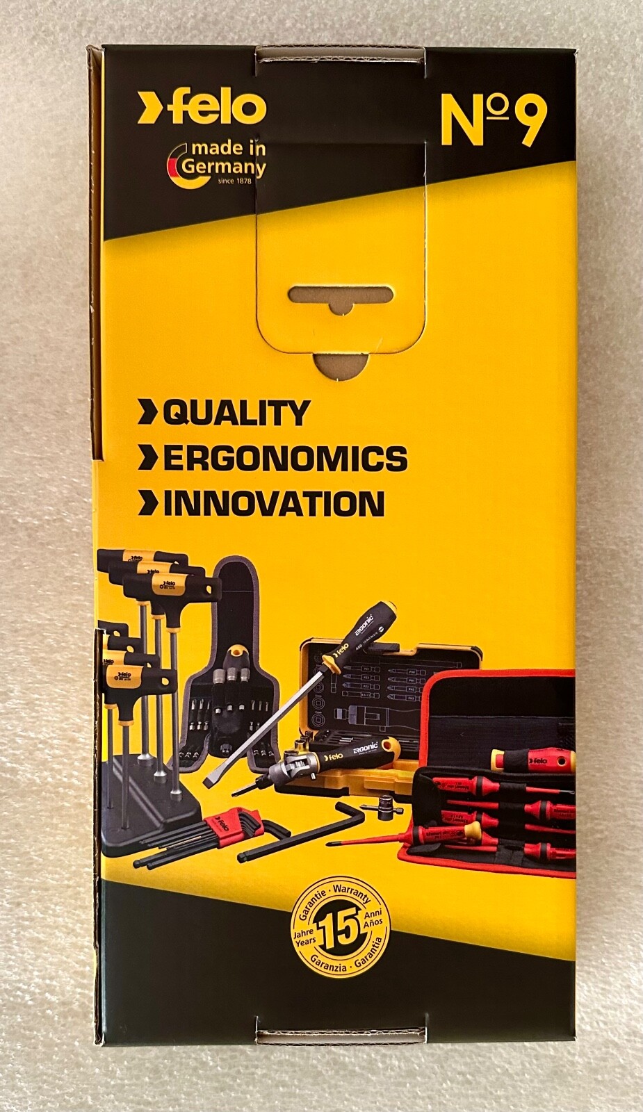 Felo® 6 Piece Slotted & Phillips Screwdriver Set W/ Olfa Cutter – Germany