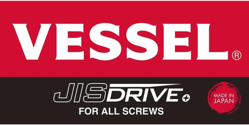 VESSEL ARMOR GRIP Screwdriver 8PC. Set (JISDRIVE) No.550A8PTU Black, Silver