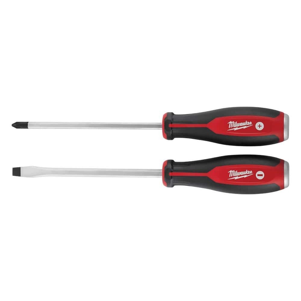 Demo Screwdriver Drivers With Steel Caps (2-piece) | Milwaukee Demolition Set