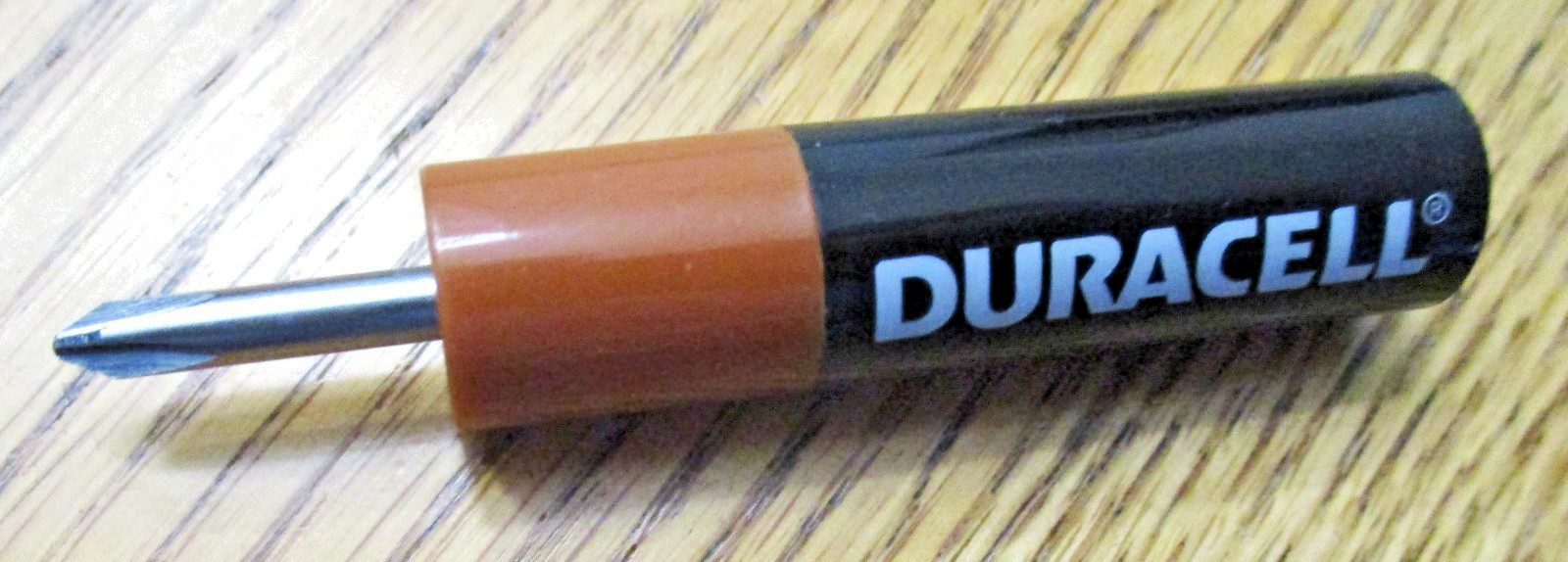 VTG Duracell Promo Battery 2 in 1 Pocket Screwdriver Philips & Flathead 3″ Small