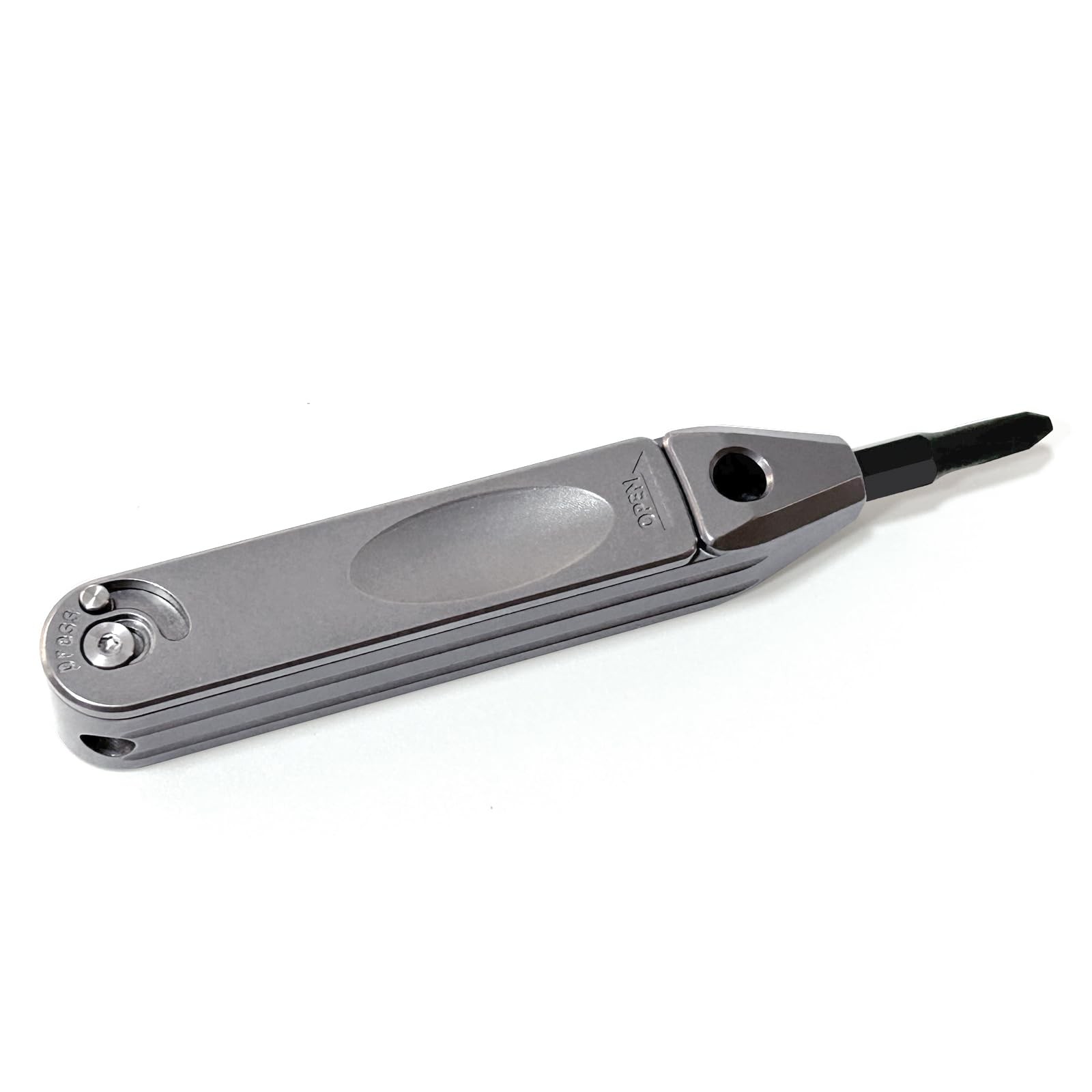 Titanium Small EDC Pocket Screwdriver,Portable 8 in 1 Mini Precision Screwdri…