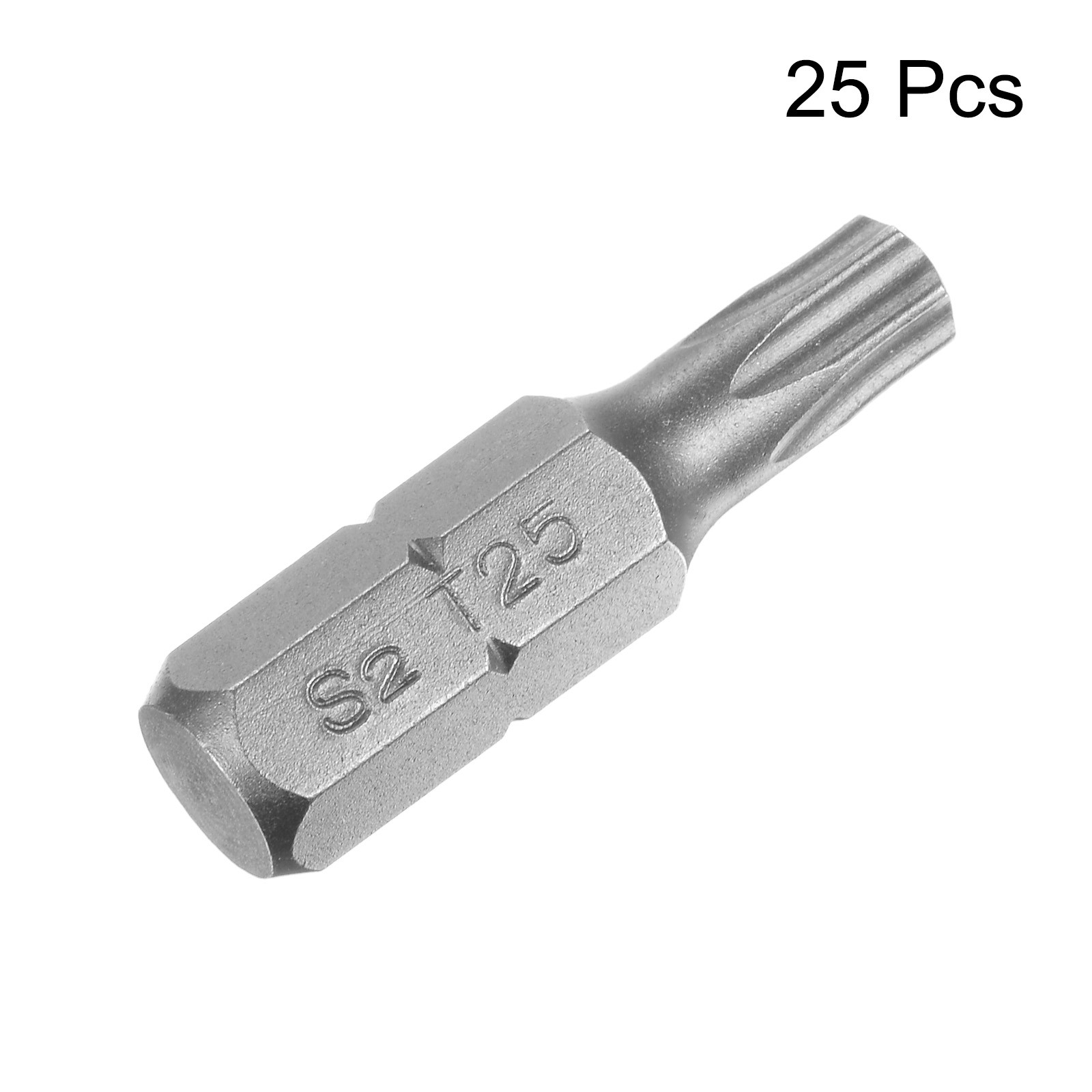 25pcs Torx Bits 1/4″ Magnetic Screwdriver T25 Screw Driver Bit S2 Alloy Steel