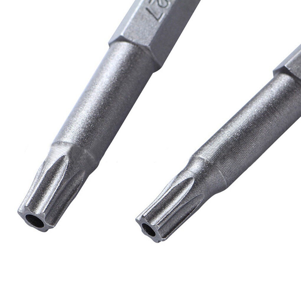 12pcs T6-T40 Magnetic Head Torx Screwdriver Bit Set Security Tamper Proof Star