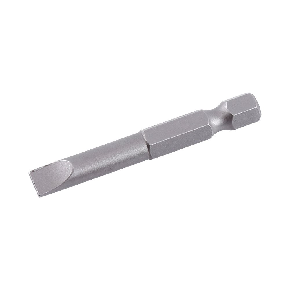 6pcs Flat Head Slotted Tip Magnetic Slotted Screwdrivers Bits, 0.25″ 2.0-6.0m…