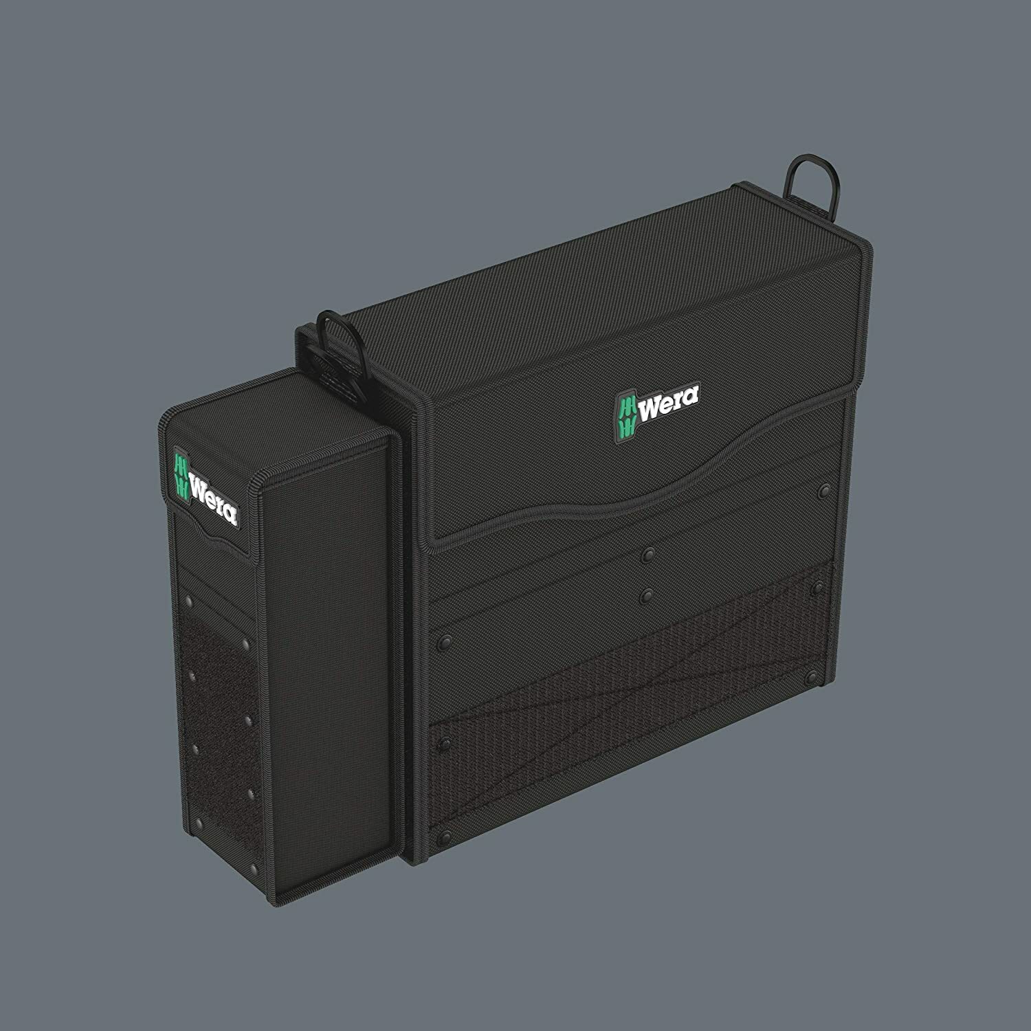 Wera 05004356001 2GO 7 High Tool Box, 100 x 105 x 300 mm, Black