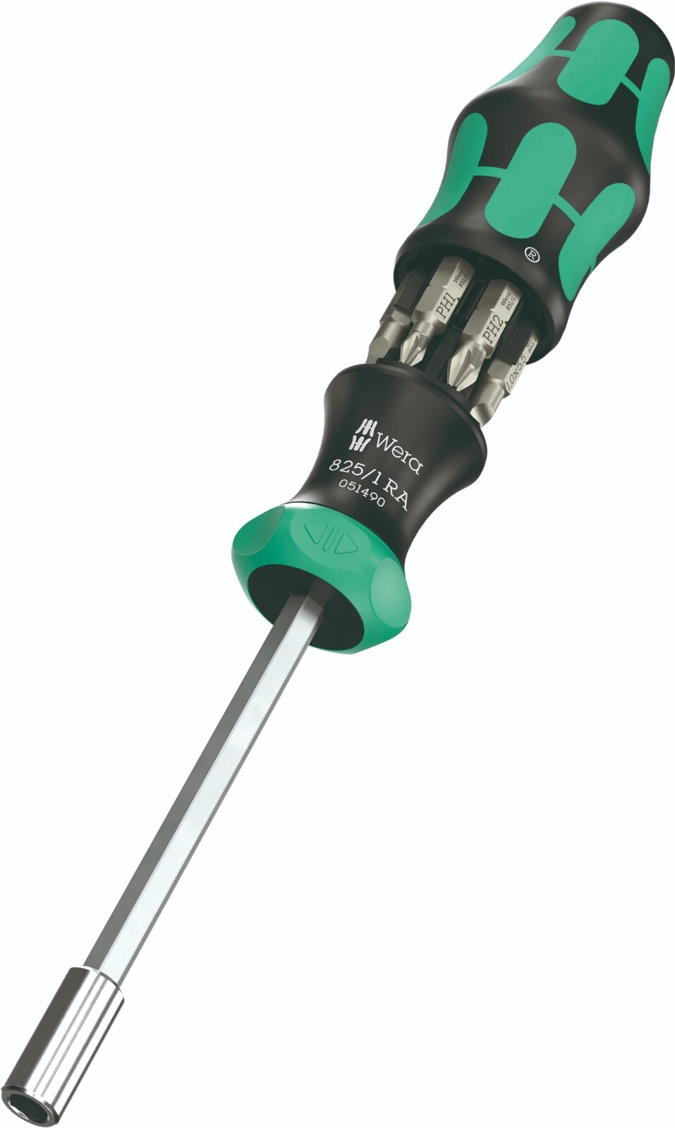 Wera Kraftform Kompakt 27 RA 2 Ratcheting Screwdriver Set 6 Pieces 05051518001