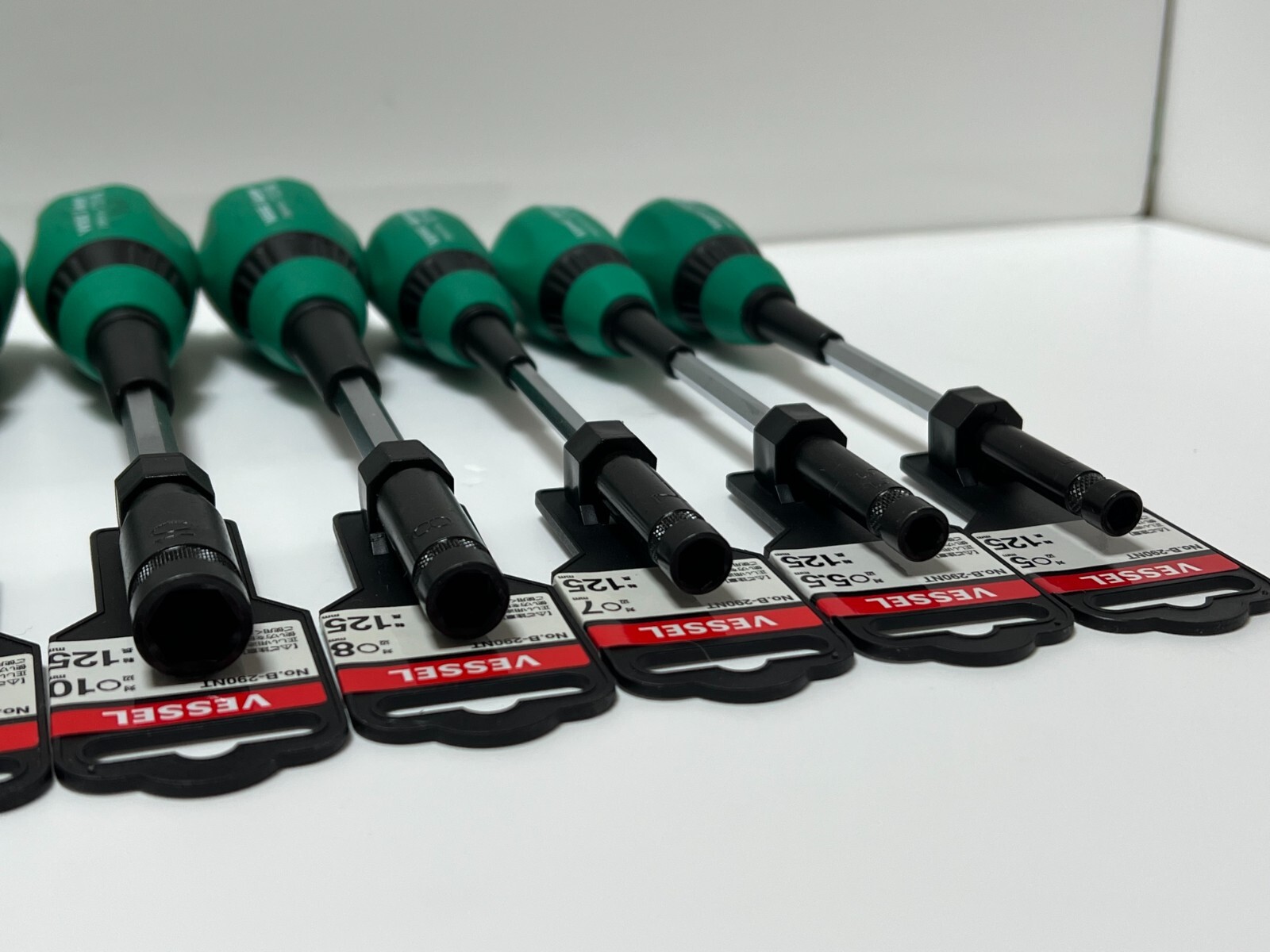 VESSEL 8 product set vector nut driver B-290NT Japan Tools Workshop Equipment