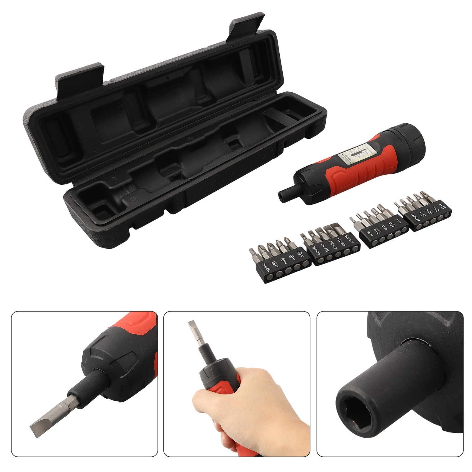 Accurate Measurement Non Slip 14Inch Drive Torque Screwdriver 10 65In lb
