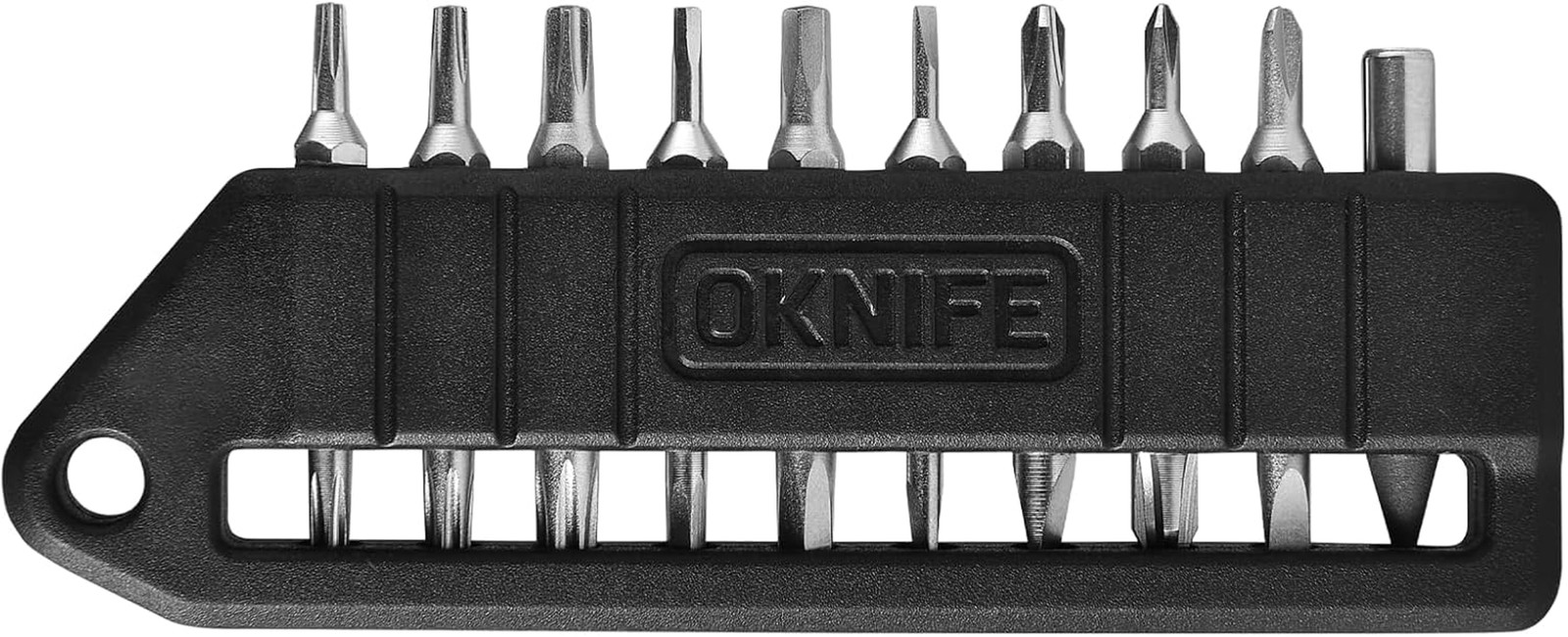 MBS1 4Mm Hex Bit Screwdriver Set, 9 PCS Durable S2 Tool Steel Double-Ended Bit S